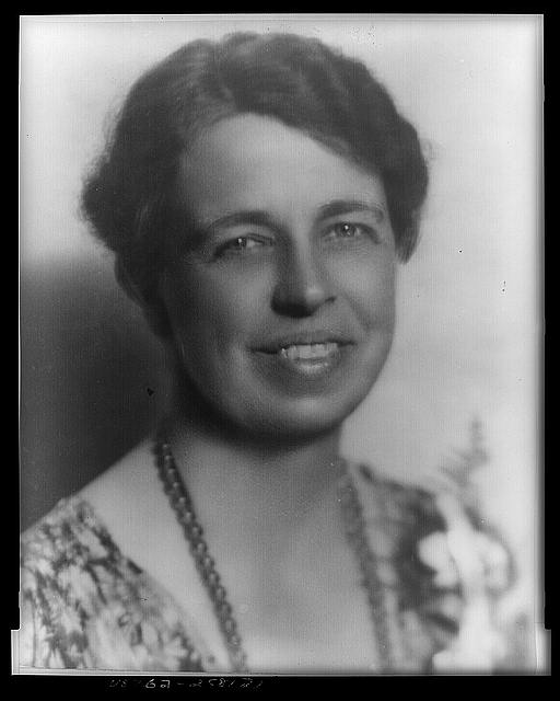Eleanor Roosevelt in 1933. Library of Congress