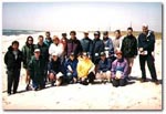 1999 Metcalf fellows; Woodside in front row on right in purple